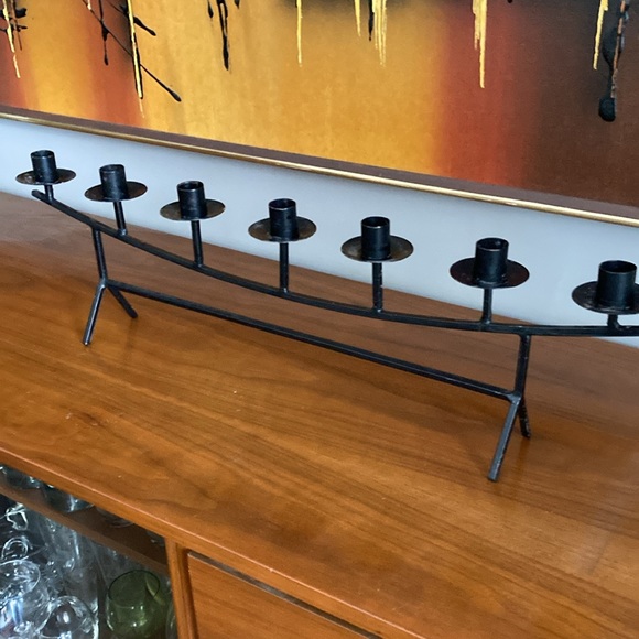 Iron candle holder - Picture 3 of 4
